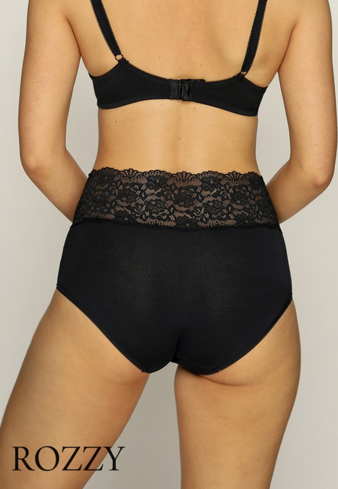 Трусы макси Nina Von C Romance 16160648 черный