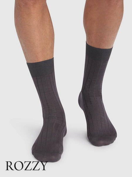Носки мужские DIM 026J антрацит (уп.2шт.)