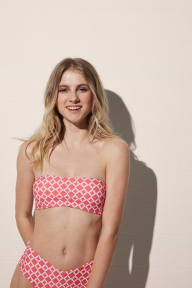 Бюстгальтер купальный Ysabel Mora 82446 розовый/белый