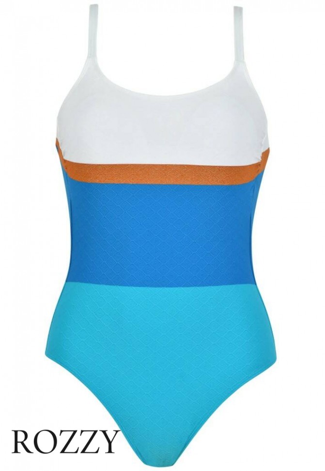 Купальник слитный Naturana 73429 синий/синий мультицвет Ф