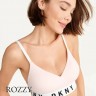 Бюстгальтер без косточек хлопковый DKNY Cozy Boyfriend DK4518 розовый