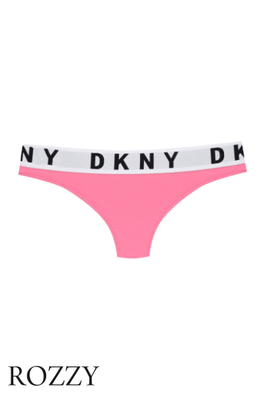 Трусы бикини хлопковые DKNY Cozy Boyfriend DK4513 розовый