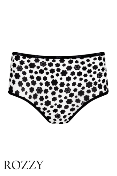 Трусы классика DKNY Table Tops Micro DK8305 черный/белый
