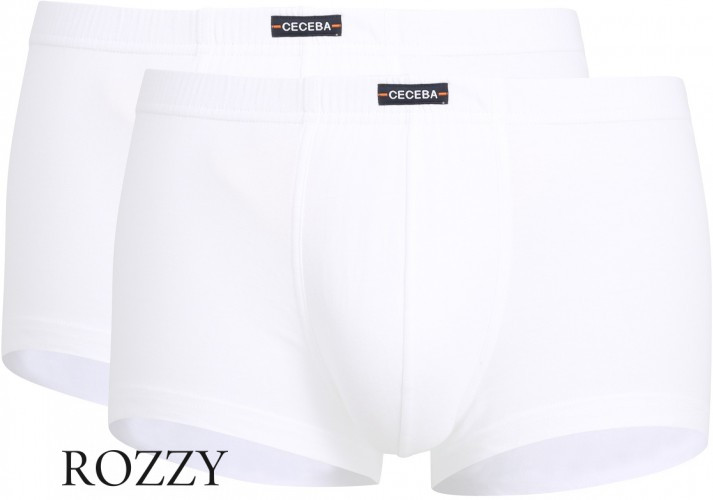 Трусы шорты мужские Ceceba 002700/3XL-4XL белый (уп.2шт.)