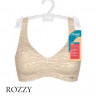 Топ пуш-ап бесшовный Sloggi Zero Feel Bralette Print EX бежевый