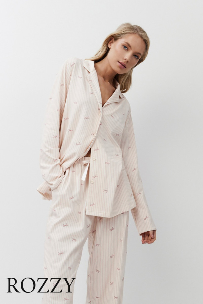 Пижама Aruelle Yvette персиковый