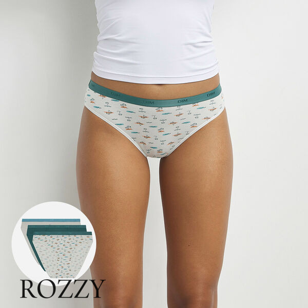 Трусы слипы хлопковые DIM Les Pockets Cotton 4C17 (уп.3шт) лето