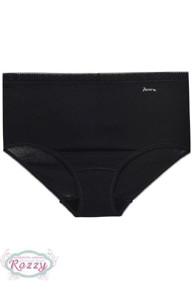Трусы макси хлопковые Janira 31643 (уп.2шт.) белый, ванильный, песочный, черный 