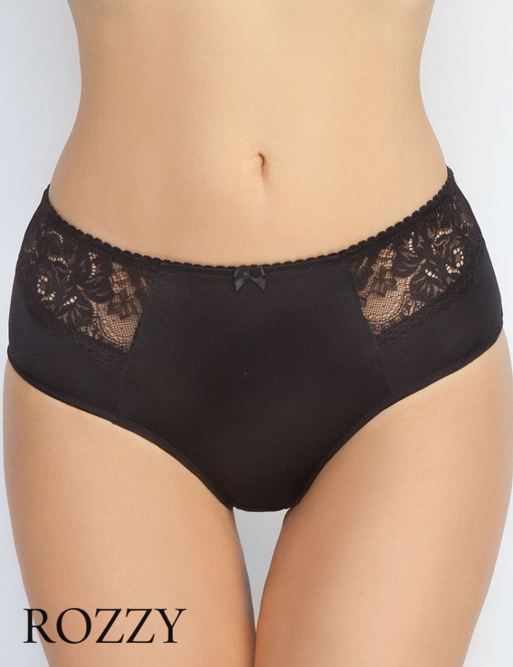 Трусы классика Senselle by Felina Summer Rose Lace 22018 черный