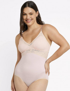 Боди корректирующее Maidenform DMS097 песочный