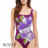 Купальник слитный Gottex Wild Flower 24WF173 бордовый/разноцветный