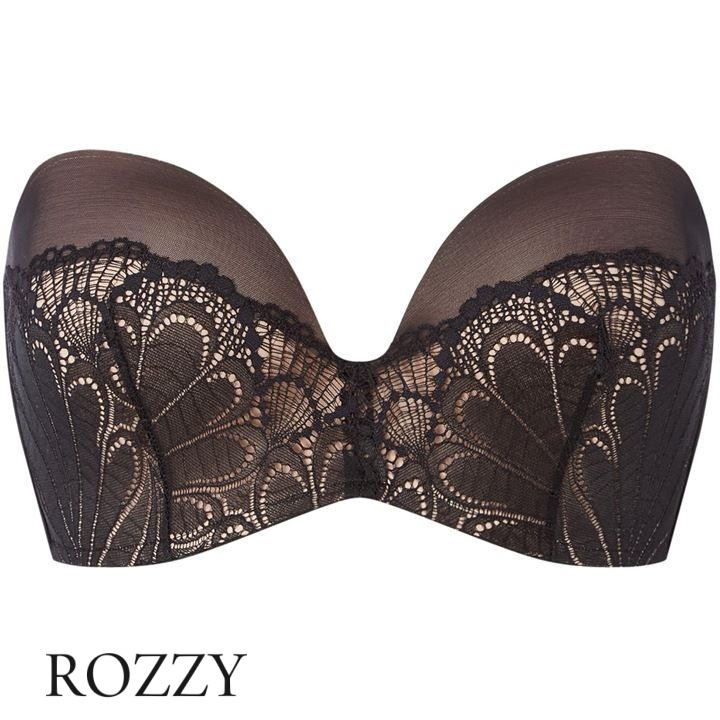 Бюстгальтер страплесс Wonderbra Rifined Glamour W031U черный