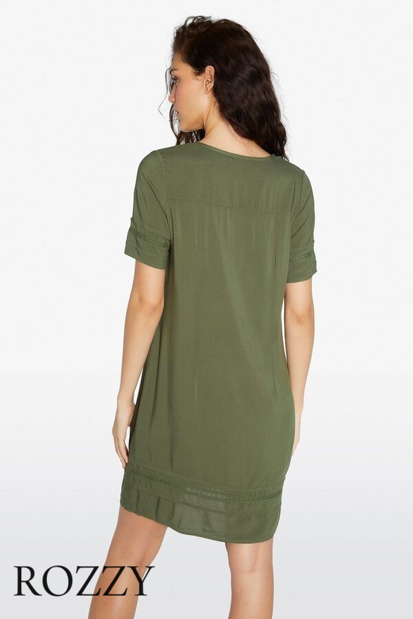 Платье пляжное вискозное Ysabel Mora 85784 хаки