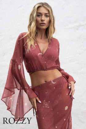 Топ пляжный Esotiq Lunar/88X 41715 террактовый