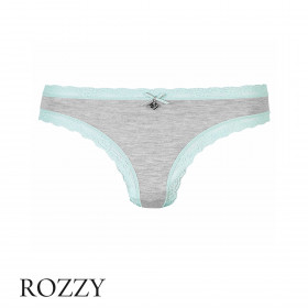 Трусы слипы Like It 601650 серый/бирюзовый (light turquoise)