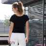 Футболка хлопковая Like It 6164460 черный