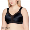 Бюстгальтер спереди застежка без косточек Playtex 4695 черный