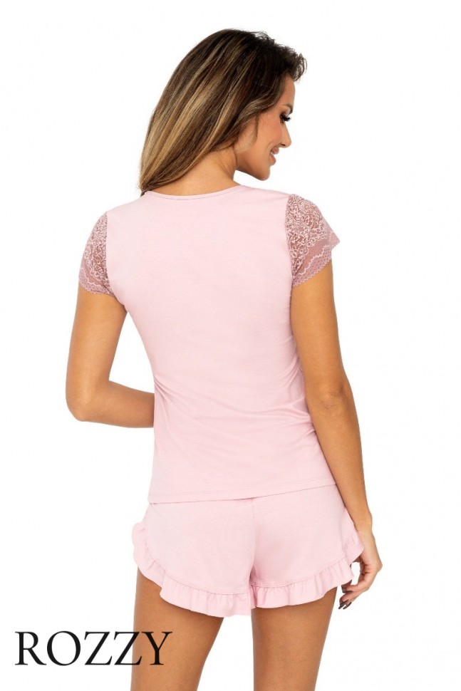 Пижама вискозная Donna Celine II пудровый