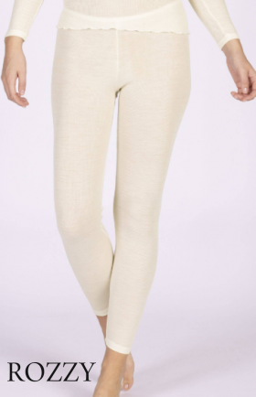 Легинсы шерстяные Nina Von C Wool Silk 29260111 ванильный