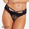 Трусы стринги Esotiq Darling 38532 сине-бежевый