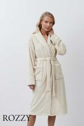 Халат Aruelle Linette светло-бежевый