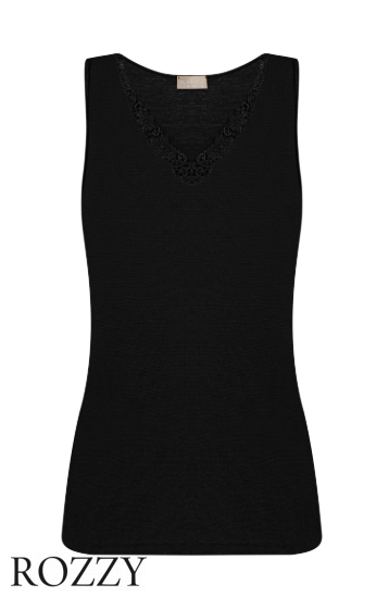 Майка шерстяная Madiva Cinzia S/L черный (15)