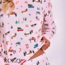Пижама хлопковая Taro Laura 2836 розовый