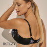 Бюстгальтер балконет Kinga Flower Chick SC-1161 черный/синий