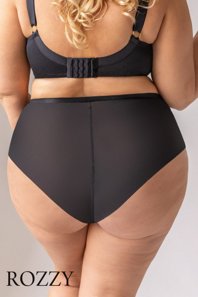 Трусы классика Kris Line Blurry черный/мультиколор