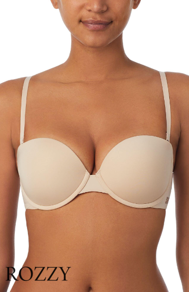 Бюстгальтер балконет DKNY Smooth Essentials DK7749 пудровый