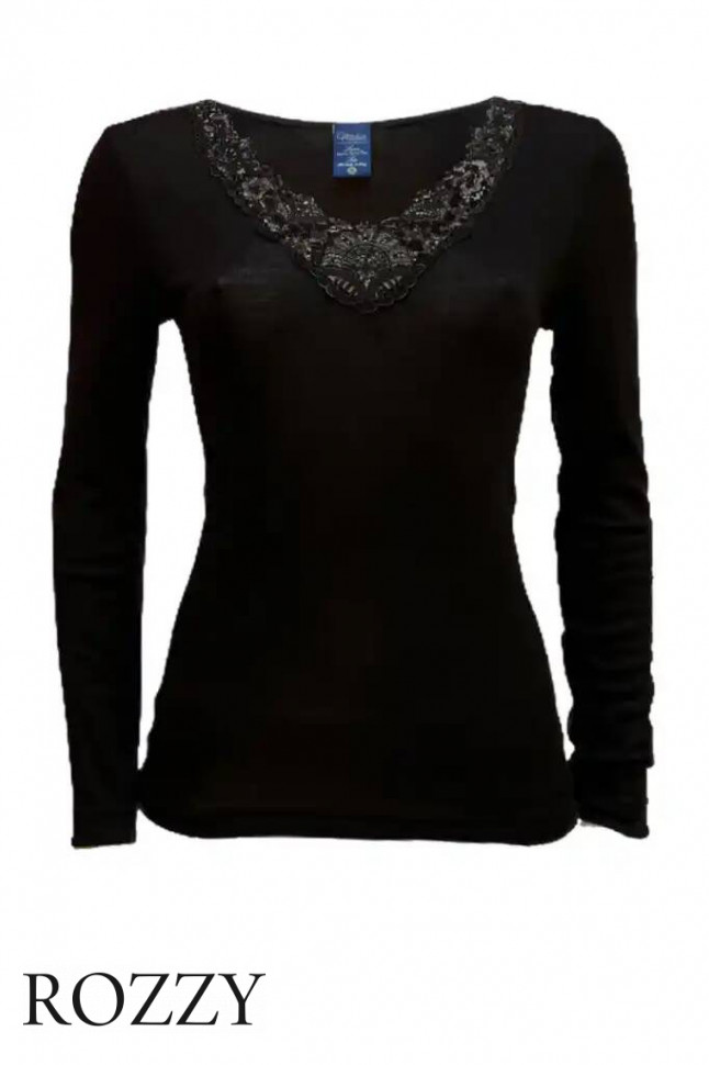 Фуфайка шерстяная Madiva Olga M/L черный (15)