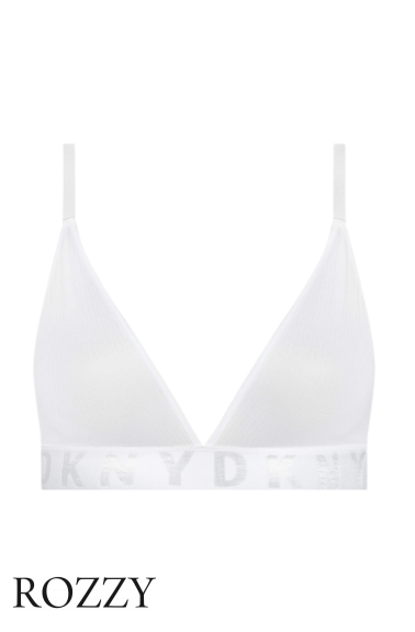 Бюстгальтер без косточек DKNY Seamless Litewear DK4026 белый