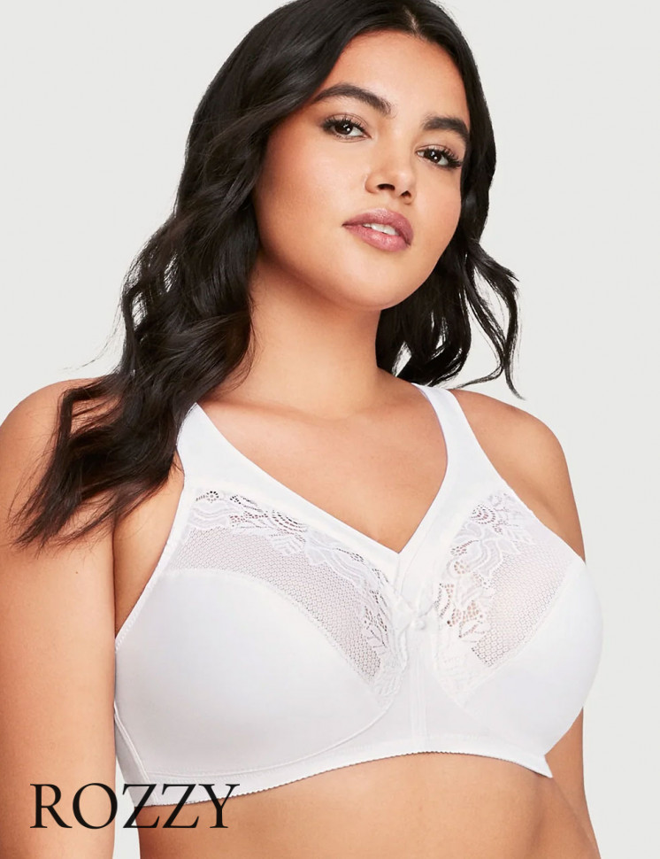 Бюстгальтер минимайзер без косточек Glamorise GI1003 белый