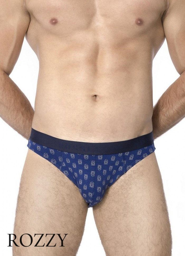 Трусы слипы мужские Rossli MSP-244 темно-синий (уп.2шт.)