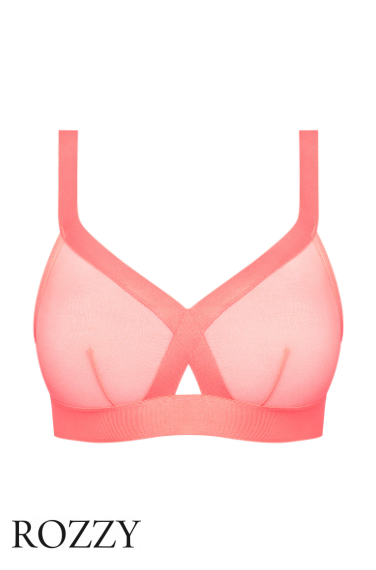 Бюстгальтер без косточек DKNY Sheers DK4084 коралловый