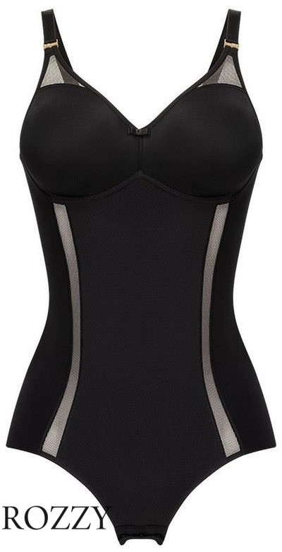 Боди корректирующее без косточек Felina Divine Vision 250222 черный Ф