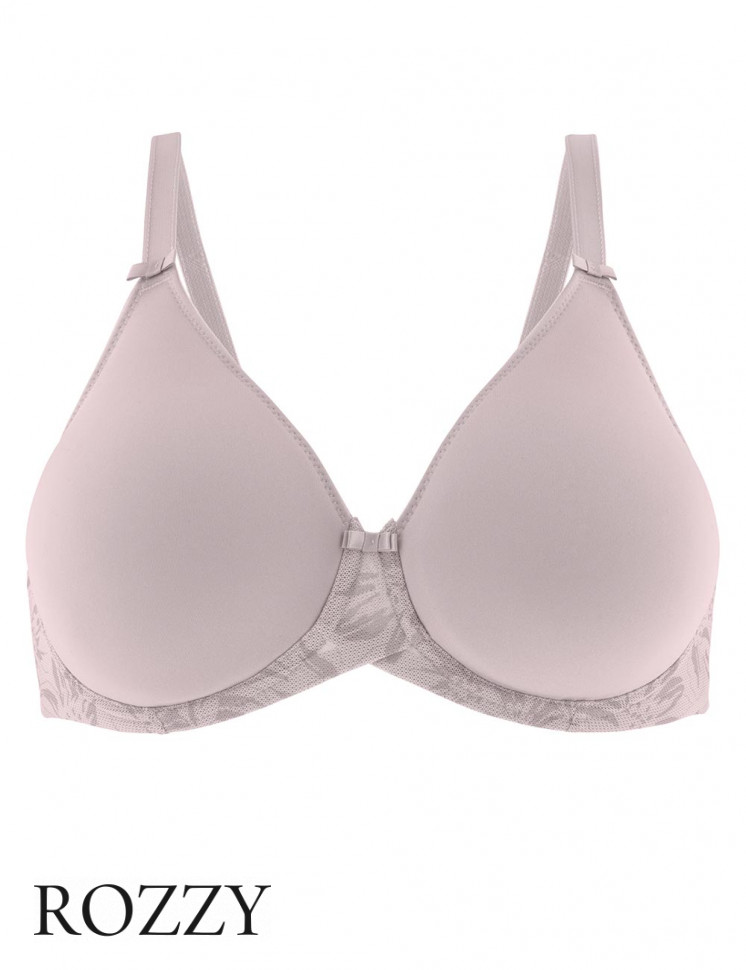 Бюстгальтер спейсер Felina Mesh Illusion 206286 кремовый фиолет Ф