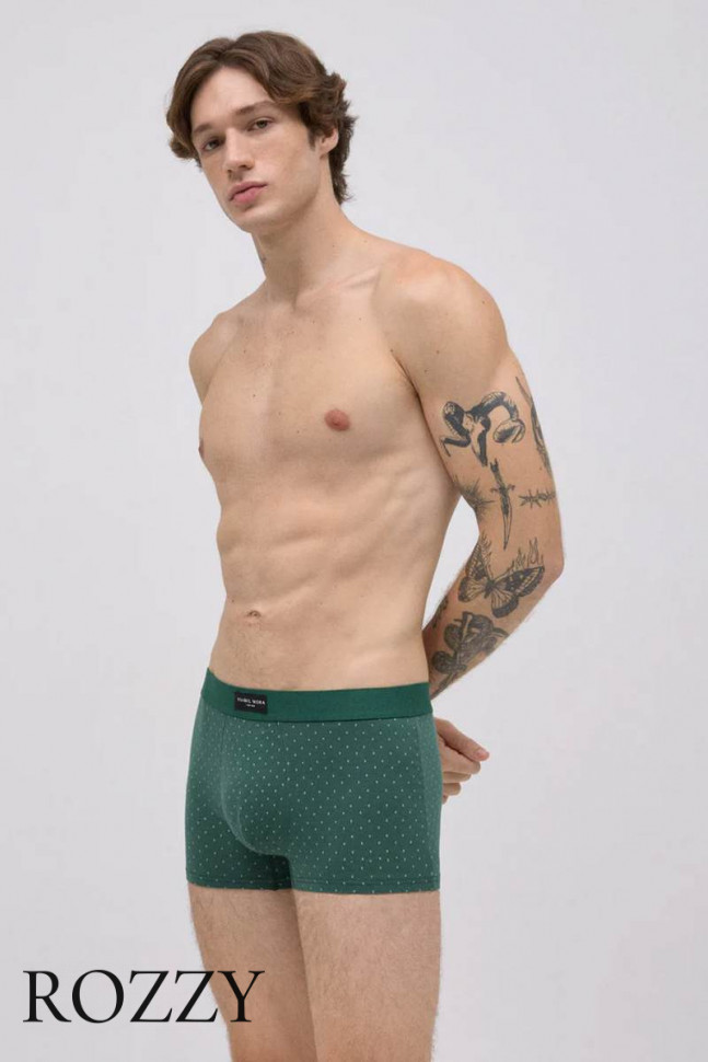 Трусы шорты мужские Ysabel Mora 20423 зеленый/серый (уп.2шт.)