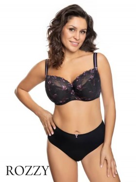 Бюстгальтер Corin Daisy 12722 черный/сиреневый