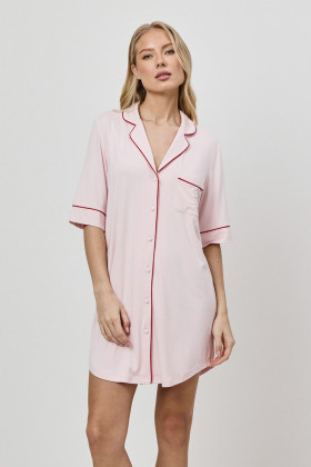 Сорочка вискозная Aruelle Amoria светло-розовый