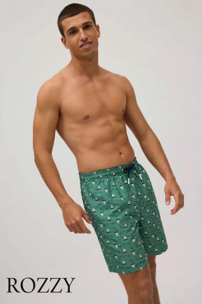 Шорты купальные мужские Ysabel Mora 90315 зеленый