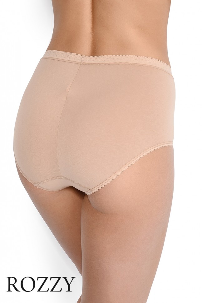 Трусы макси хлопковые Janira Esencial 31183 (уп.3шт) песочный