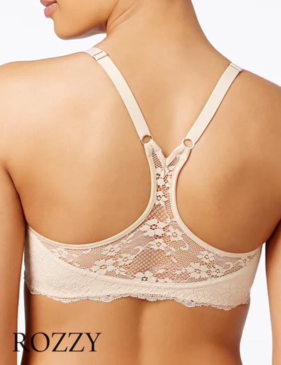 Бюстгальтер спереди застежка Maidenform Fab Fit DM07112 латте