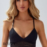 Бюстгальтер бралетт без косточек DKNY Modern Lace DK4021 черный