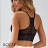 Бюстгальтер бралетт без косточек DKNY Modern Lace DK4021 черный