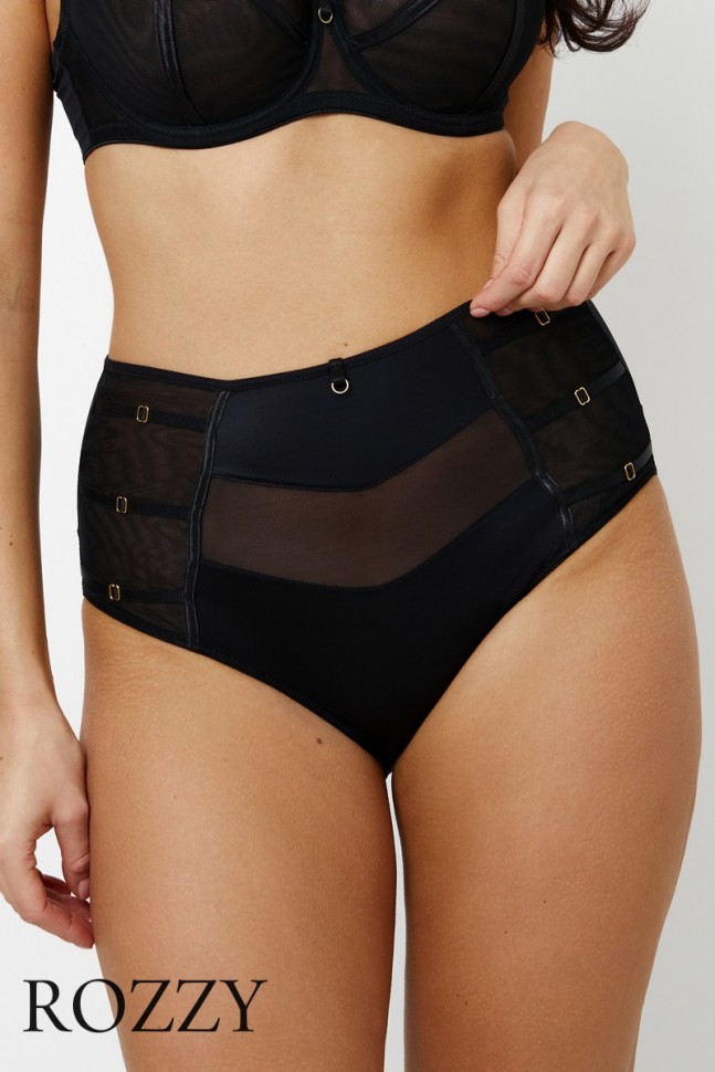 Трусы макси Subtille Teona Black черный   