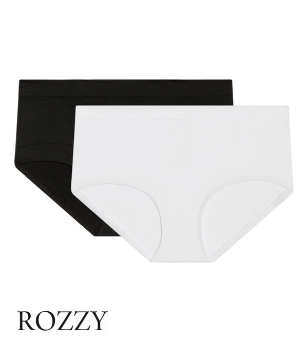 Трусы кюлот бесшовные DIM Les Pockets Eco 07KR черный/белый (уп.2шт.)