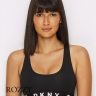 Топ DKNY Cozy Boyfriend DK4519 черный-белый