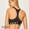 Топ DKNY Cozy Boyfriend DK4519 черный-белый