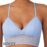 Бюстгальтер бралетт без косточек DKNY Modern Lace DK4021 голубой